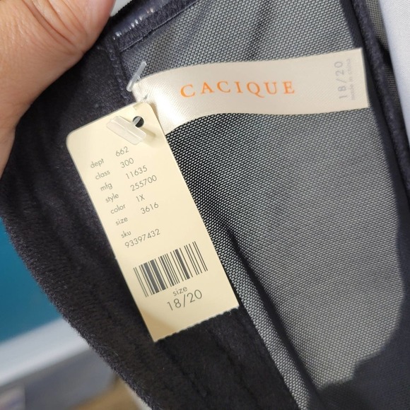 Cacique Lane Bryant Sequin Bustier Size 18/20 NWT - Picture 9 of 11